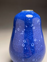 Load image into Gallery viewer, Gourd Vase #3 in Cobalt Crystalline, 7.5&quot;h (Ben Owen III)
