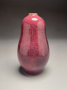 Gourd Vase in Pomegranate, 8.75"h (Ben Owen III)