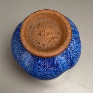 Melon Line Cup in Opal Blue, 4.5"h (Ben Owen III)