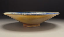 Load image into Gallery viewer, Flair Bowl in Cobalt and Ash Glazes, 15.5&quot;dia. (Ben Owen III)
