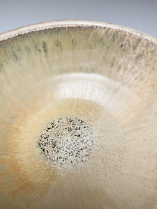 Bowl #3 in Goldenrod with Carved Designs, 7.75"dia. (Elizabeth McAdams)
