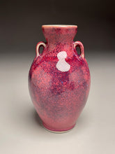 Load image into Gallery viewer, Two-Handled Vase in Pomegranate, 6.5&quot;h (Ben Owen III)
