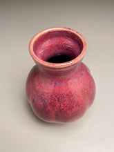 Load image into Gallery viewer, Melon Han Vase #2 in Pomegranate, 5.5&quot;h (Ben Owen III)
