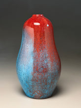 Load image into Gallery viewer, Gourd Vase in Chinese Blue, 9.75"h (Ben Owen III)

