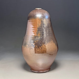 Gourd Vase in Copper Penny & Ash, 21.25"h (Ben Owen III)