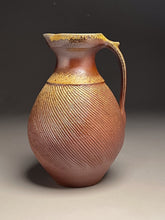 Load image into Gallery viewer, Combed Pitcher in Ash Glaze, 11.5&quot;h (Ben Owen III)
