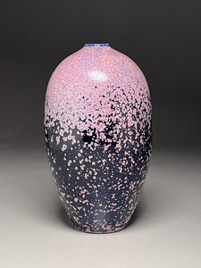 Egg Vase in Nebular Purple, 11.5"h (Ben Owen III)