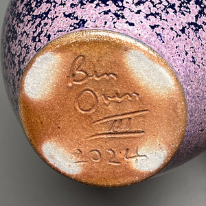 Gourd Vase in Nebular Purple, 12"h (Ben Owen III)