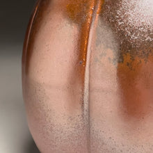 Load image into Gallery viewer, Melon Hourglass Flower Vase in Copper Penny, 11.5&quot;h (Ben Owen III)
