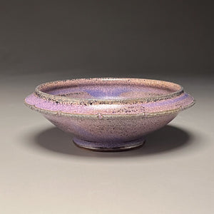 Ming Bowl in Nebular Purple, 8.25"dia. (Ben Owen III)