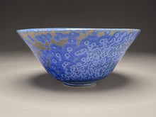 Load image into Gallery viewer, Bowl #1 in Cobalt Crystalline, 9"dia. (Benjamin Owen IV)
