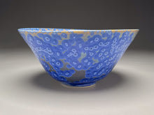 Load image into Gallery viewer, Bowl #1 in Cobalt Crystalline, 9"dia. (Benjamin Owen IV)
