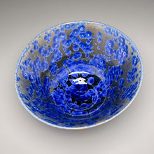 Load image into Gallery viewer, Bowl #1 in Cobalt Crystalline, 9"dia. (Benjamin Owen IV)
