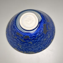 Load image into Gallery viewer, Bowl #1 in Cobalt Crystalline, 9"dia. (Benjamin Owen IV)
