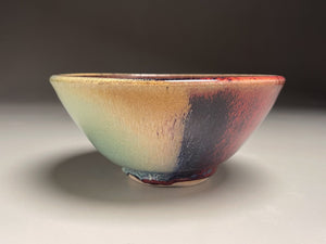 Bowl #1 in Pomegranate, 6.25"dia. (Benjamin Owen IV)