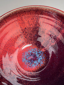 Bowl #1 in Pomegranate, 6.25"dia. (Benjamin Owen IV)