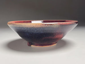 Bowl #4 in Pomegranate, 7"dia. (Benjamin Owen IV)