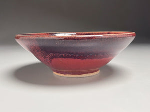 Bowl #4 in Pomegranate, 7"dia. (Benjamin Owen IV)