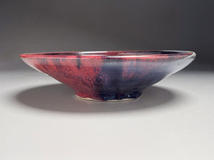 Bowl #5 in Pomegranate, 11.25"dia. (Benjamin Owen IV)