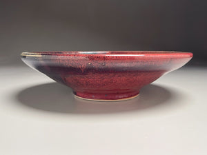 Bowl #5 in Pomegranate, 11.25"dia. (Benjamin Owen IV)