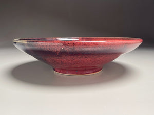 Bowl #5 in Pomegranate, 11.25"dia. (Benjamin Owen IV)