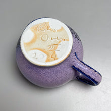 Load image into Gallery viewer, Espresso Mug #2 in Nebular Purple, 3&quot;h (Ben Owen III)
