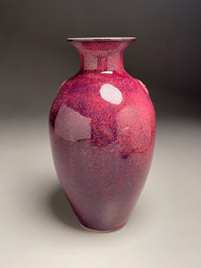 Dogwood Vase in Pomegranate, 11.5"h (Ben Owen III)