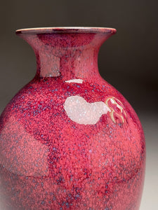 Dogwood Vase in Pomegranate, 11.5"h (Ben Owen III)