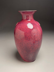 Dogwood Vase in Pomegranate, 11.5"h (Ben Owen III)