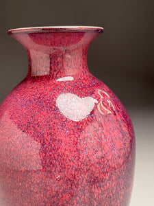 Dogwood Vase in Pomegranate, 11.5"h (Ben Owen III)