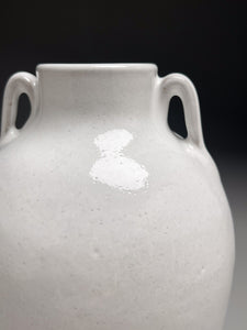 Tang Vase in Dogwood White, 9"h (Ben Owen III)