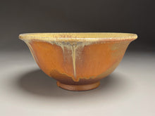 Load image into Gallery viewer, Bowl #2 in Yellow Matte, Pumpkin &amp; Ash Glazes, 9.75&quot;dia. (Tableware Collection)
