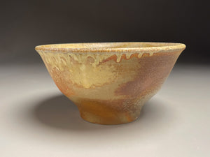 Bowl in Yellow Matte, & Ash Glazes, 7.25"dia. (Tableware Collection)