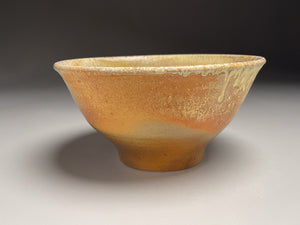 Bowl in Yellow Matte, & Ash Glazes, 7.25"dia. (Tableware Collection)