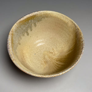 Bowl in Yellow Matte, & Ash Glazes, 7.25"dia. (Tableware Collection)