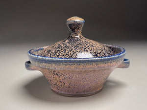 Small Soup Tureen #1 with Lid in Nebular Purple, 6"dia. (Tableware Collection)