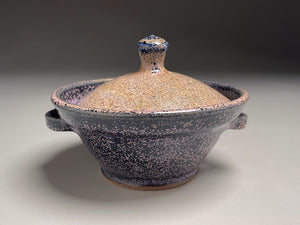 Small Soup Tureen #2 with Lid in Nebular Purple, 6"dia. (Tableware Collection)