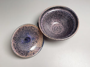 Small Soup Tureen #2 with Lid in Nebular Purple, 6"dia. (Tableware Collection)