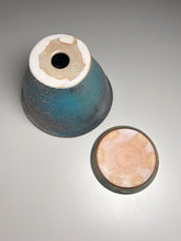 Load image into Gallery viewer, Planter Set #1 in Patina Green, 9.5&quot;dia. (Ben Owen Pottery Collection)
