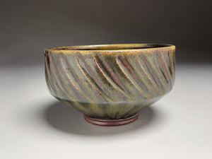 Carved Bowl in Frogskin, 6.5"dia. (Ben Owen lll)