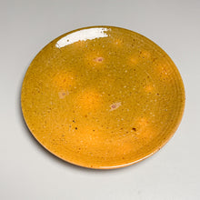 Load image into Gallery viewer, Small Plate #1 with Experimental Orange Glaze, 5.75&quot;dia. (Ben Owen Sr.)
