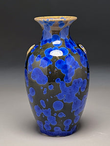 Dogwood Vase in Cobalt Crystalline, 8.75"h (Ben Owen III)