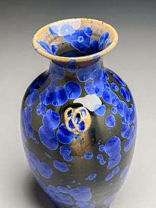 Dogwood Vase in Cobalt Crystalline, 8.75"h (Ben Owen III)