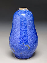 Load image into Gallery viewer, Gourd Vase #4 in Cobalt Crystalline, 7.75&quot;h (Ben Owen III)
