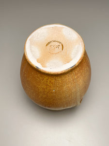Handled Jar in Pumpkin, Yellow Matte and Ash Glazes, 7"h (Tableware Collection)