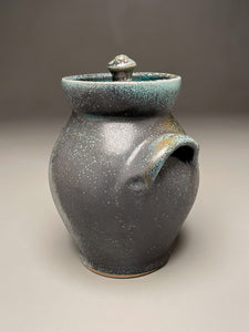 Handled Jar in Patina Green, 7.25"h (Tableware Collection)