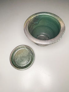 Planter Set #2 in Patina Green, 9.75"dia. (Ben Owen Pottery Collection)