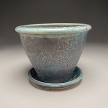 Load image into Gallery viewer, Planter Set #3 in Patina Green, 9&quot;dia. (Ben Owen Pottery Collection)
