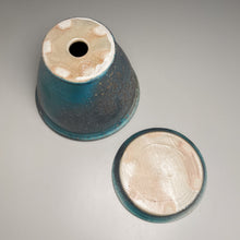 Load image into Gallery viewer, Planter Set #3 in Patina Green, 9&quot;dia. (Ben Owen Pottery Collection)
