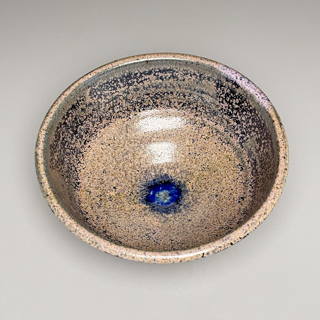 Bowl with Combed Lines in Nebular Purple, 7